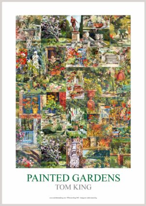 Painted Gardens Poster.