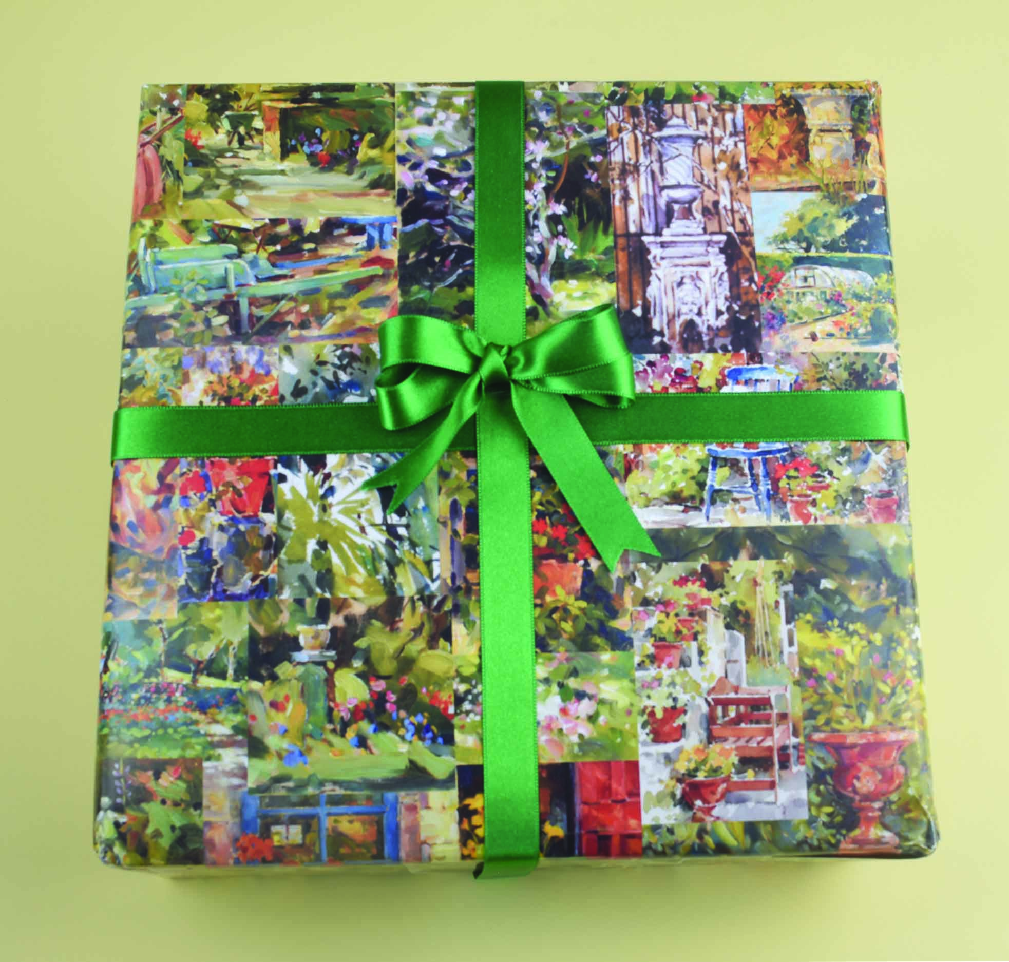 3 x Painted Gardens Gift Wrap - Image 2
