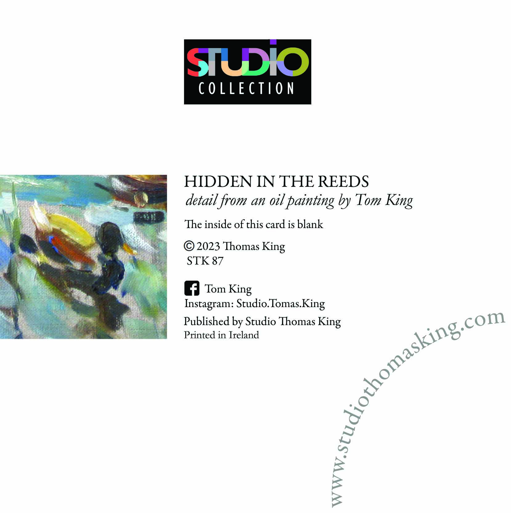 Art Card - (R) Hidden in the Reeds - Image 2